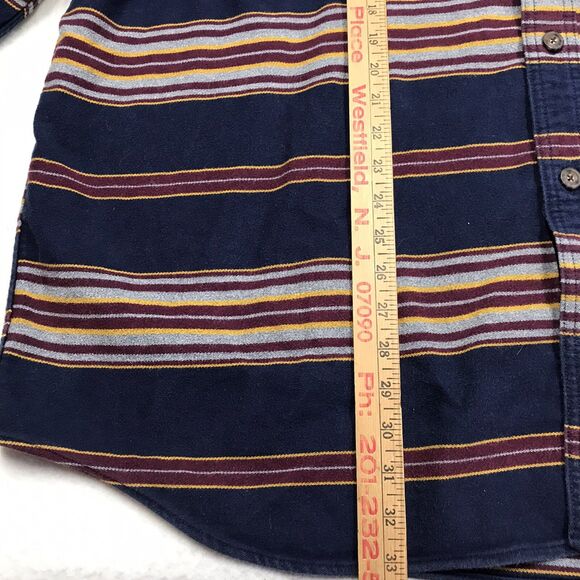 DULUTH Burlyweight Chamois Flannel Heavy Shirt Shacket Men 3XL Serape Stripe - Picture 9 of 12